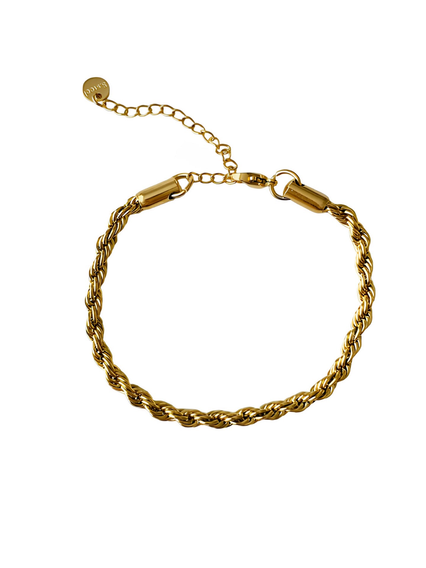 Gold Plated Braided Bracelet